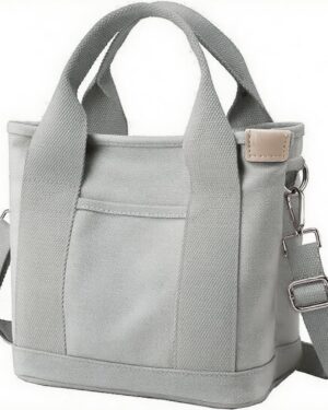 Canvas Small Tote Crossbody Shoulder Bag - Image 12