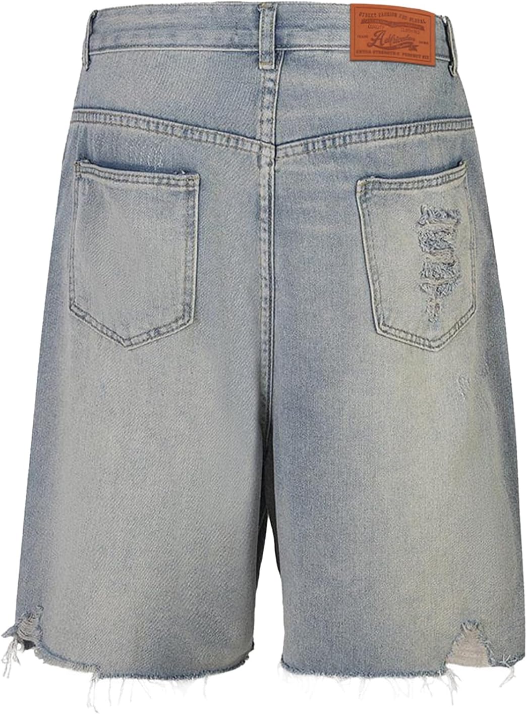 Baggy Denim Shorts - Image 4