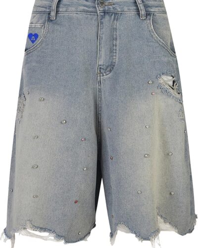 Baggy Denim Shorts