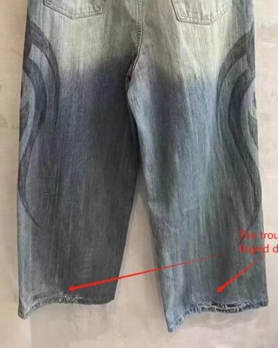 High-Waisted Baggy Jeans - Image 5