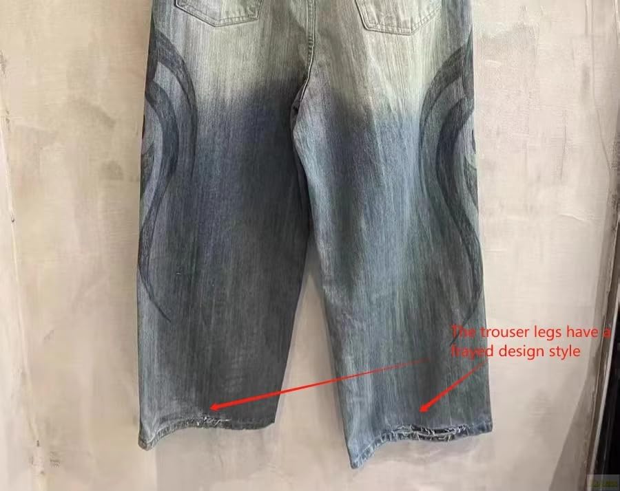 High-Waisted Baggy Jeans - Image 5