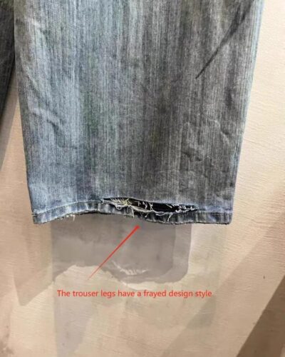 High-Waisted Baggy Jeans - Image 6