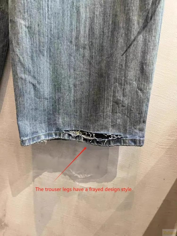 High-Waisted Baggy Jeans - Image 6