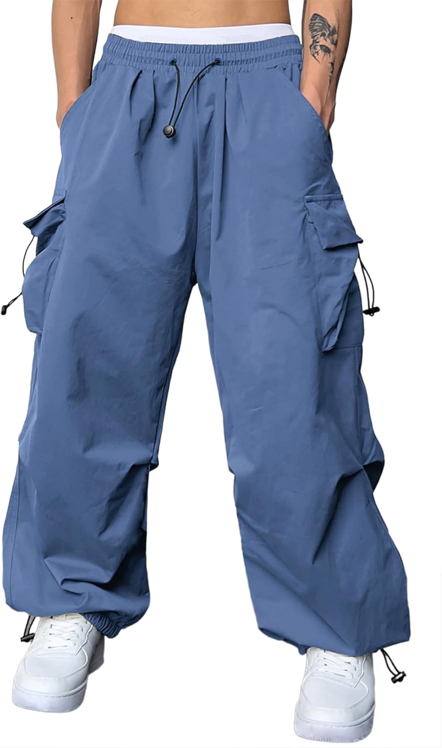 Men's Baggy Cargo Pants - Image 17