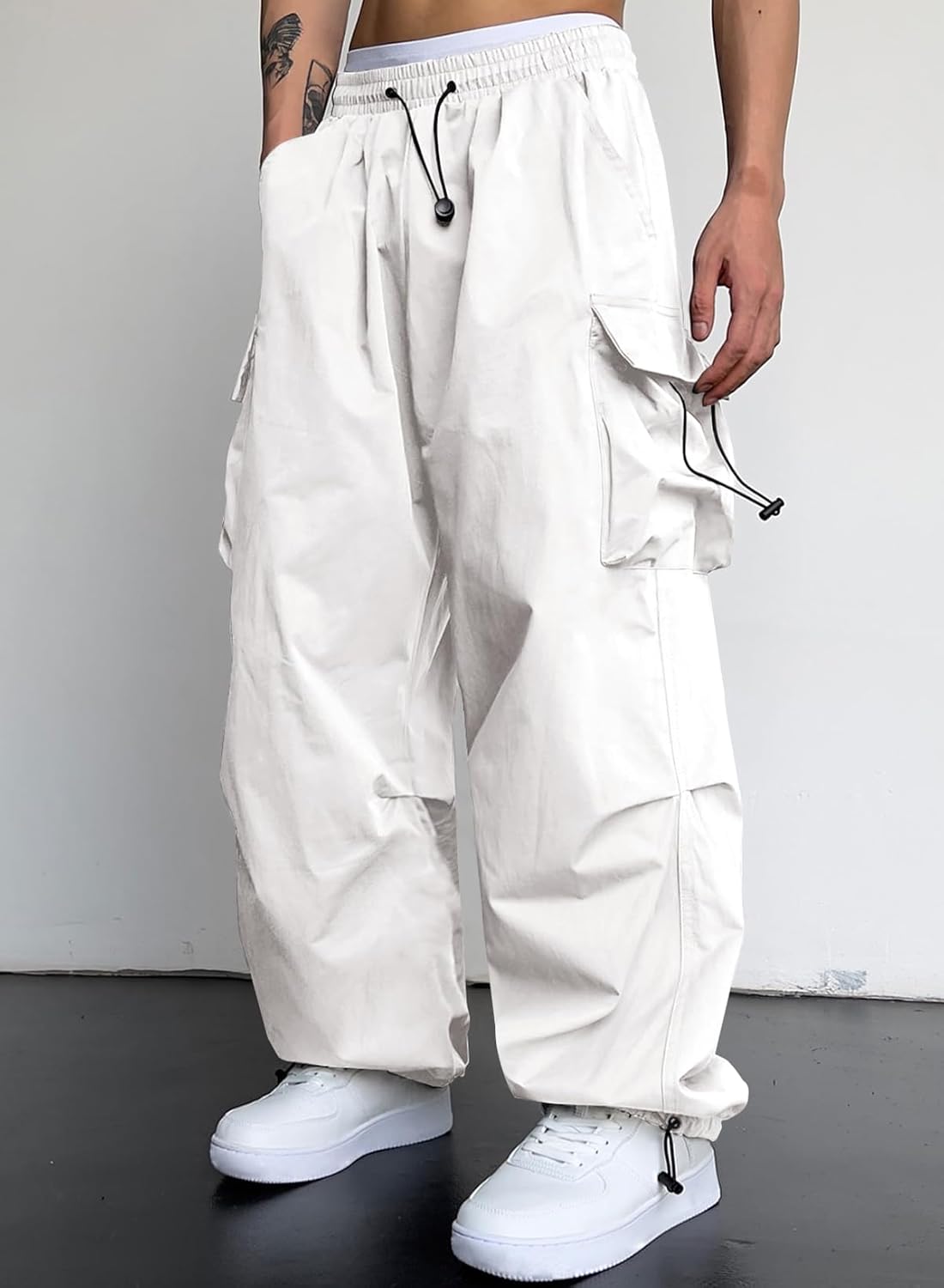 Men's Baggy Cargo Pants - Image 2