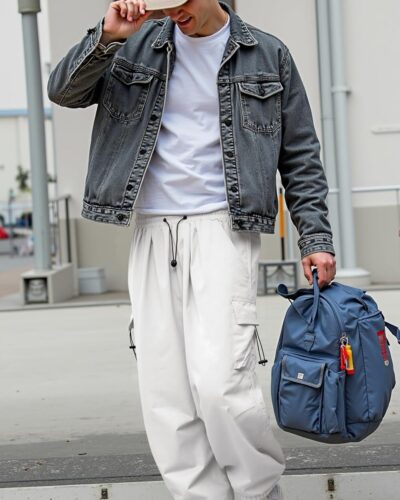 Men's Baggy Cargo Pants - Image 7