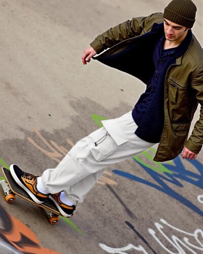 Men's Baggy Cargo Pants - Image 8