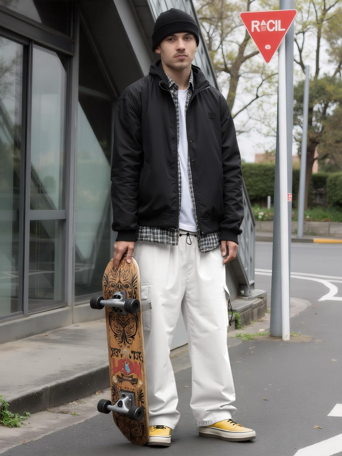Men's Baggy Cargo Pants - Image 9