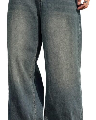 Men's Baggy Denim Pants - Image 10