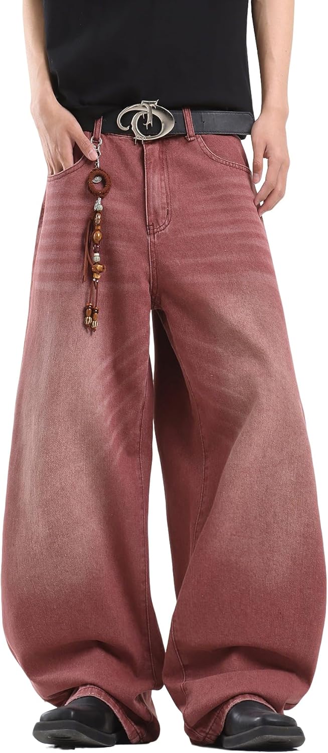 Men's Baggy Denim Pants - Image 11