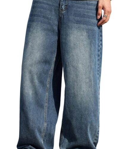 Men's Baggy Denim Pants - Image 14
