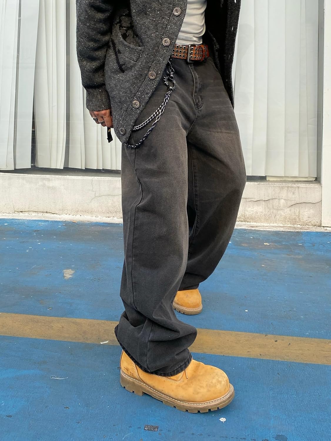 Men's Baggy Denim Pants - Image 3