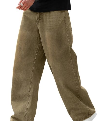 Men's Baggy Denim Pants - Image 7