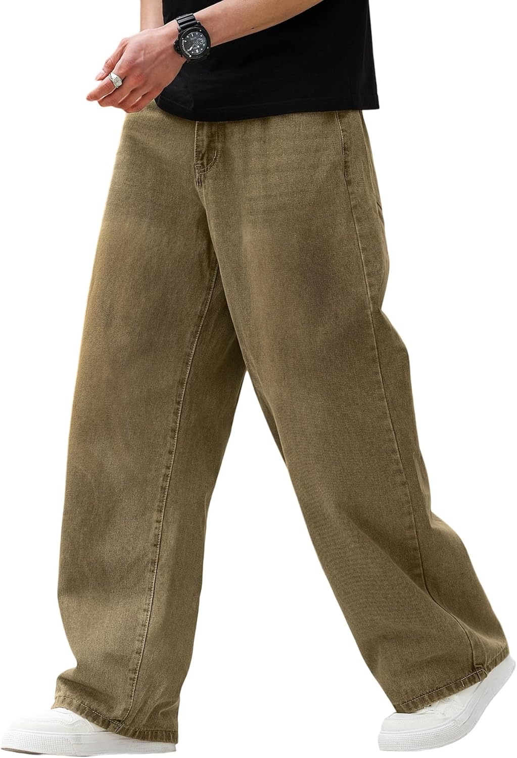 Men's Baggy Denim Pants - Image 7