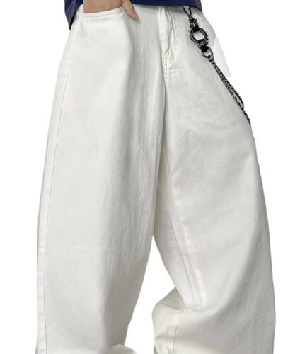 Men's Baggy Denim Pants - Image 8