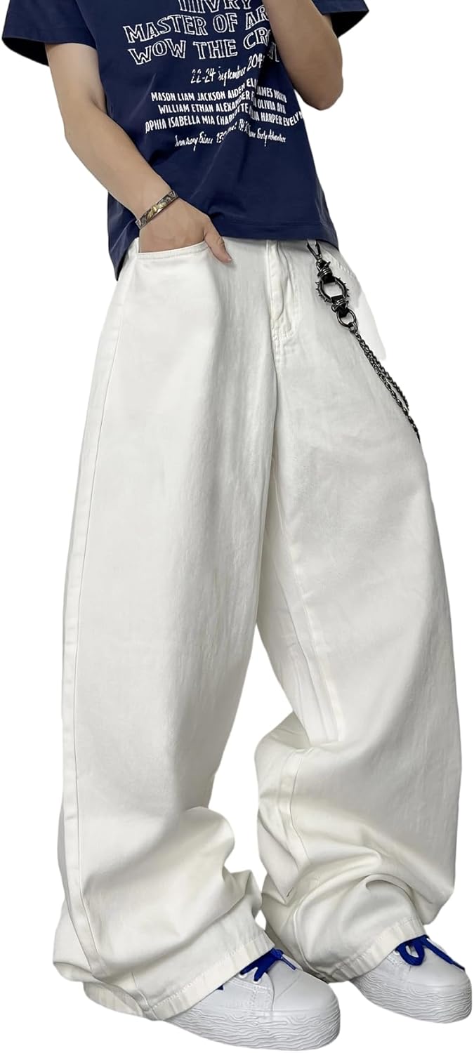 Men's Baggy Denim Pants - Image 8