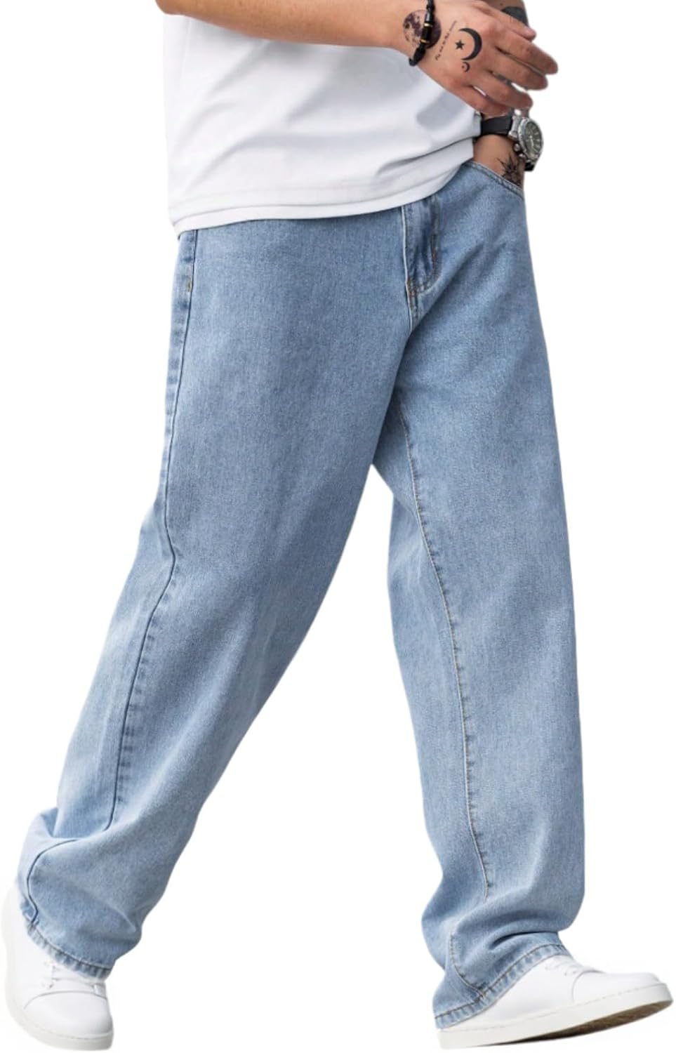 Men's Baggy Jeans - Image 2