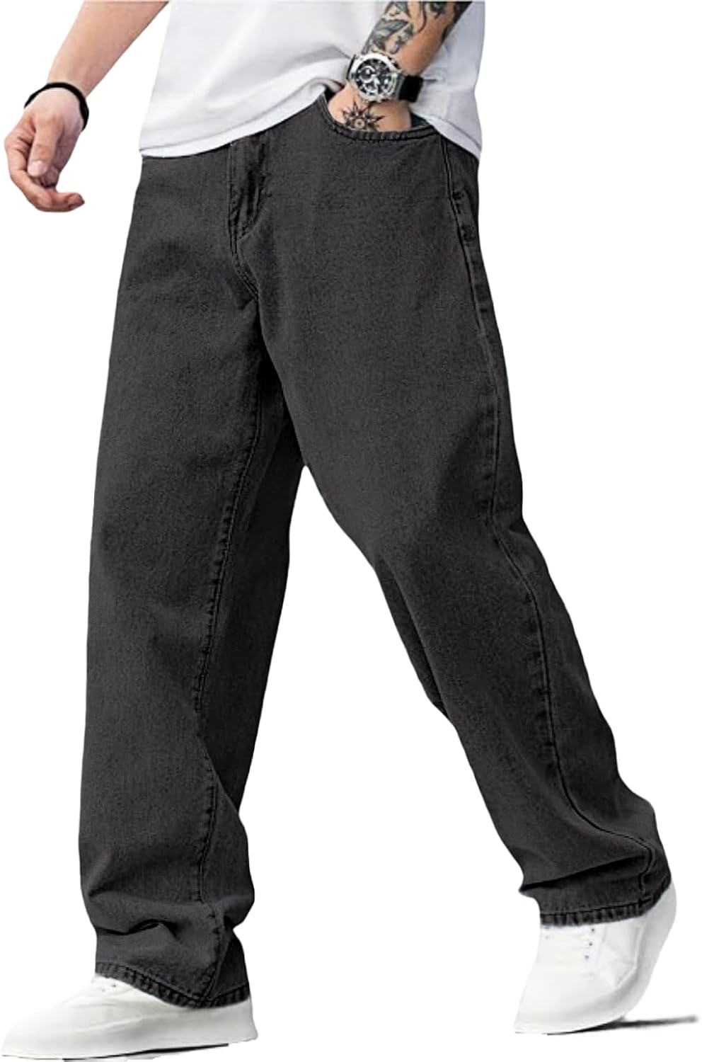 Men's Baggy Jeans - Image 9