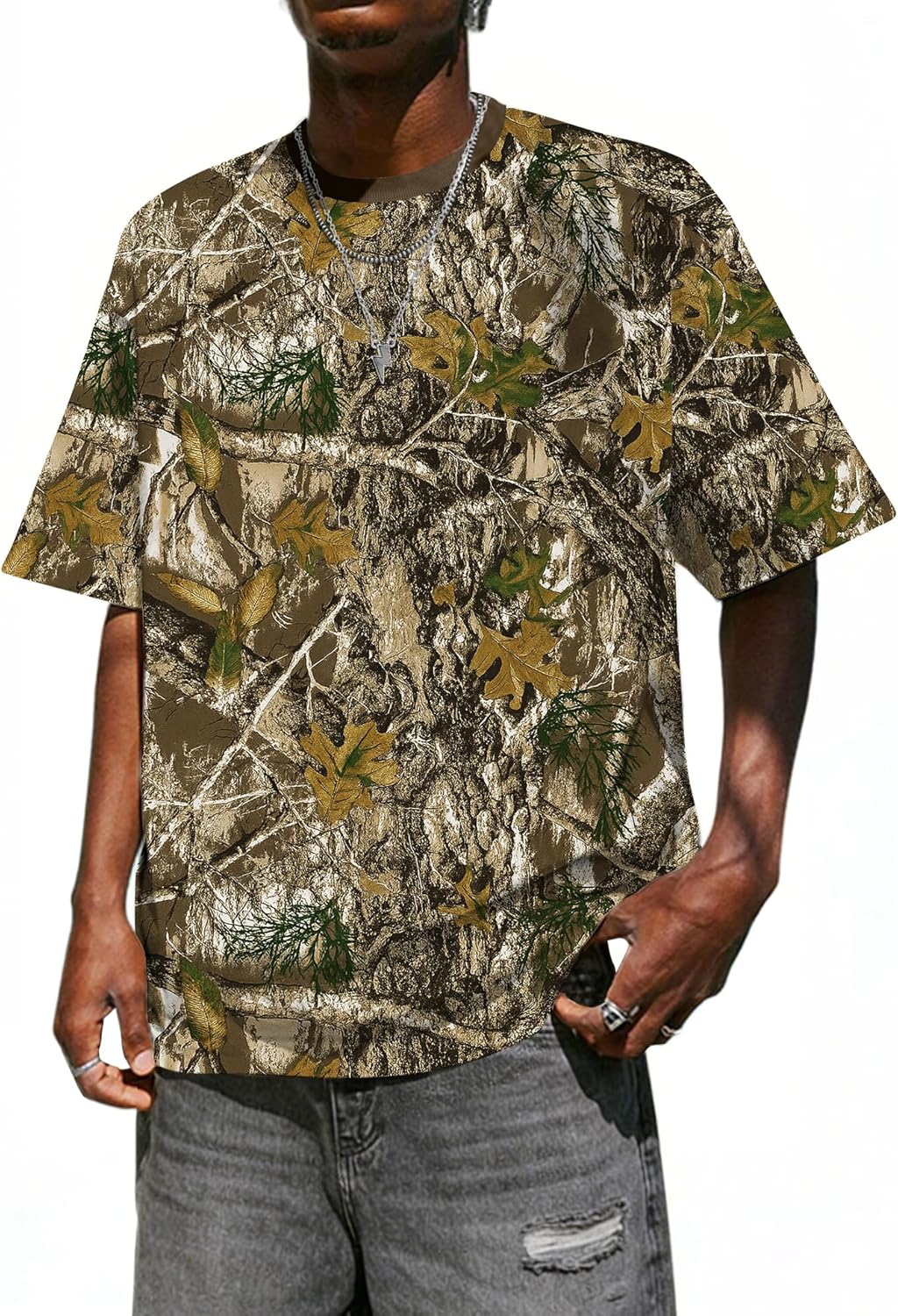 Men's Cotton Graphic Tee - Image 10