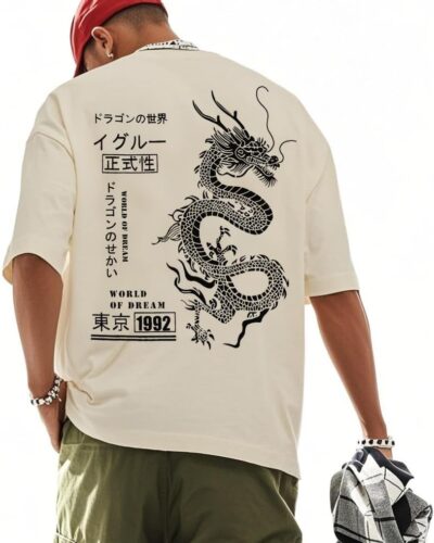 Men's Cotton Graphic Tee - Image 12