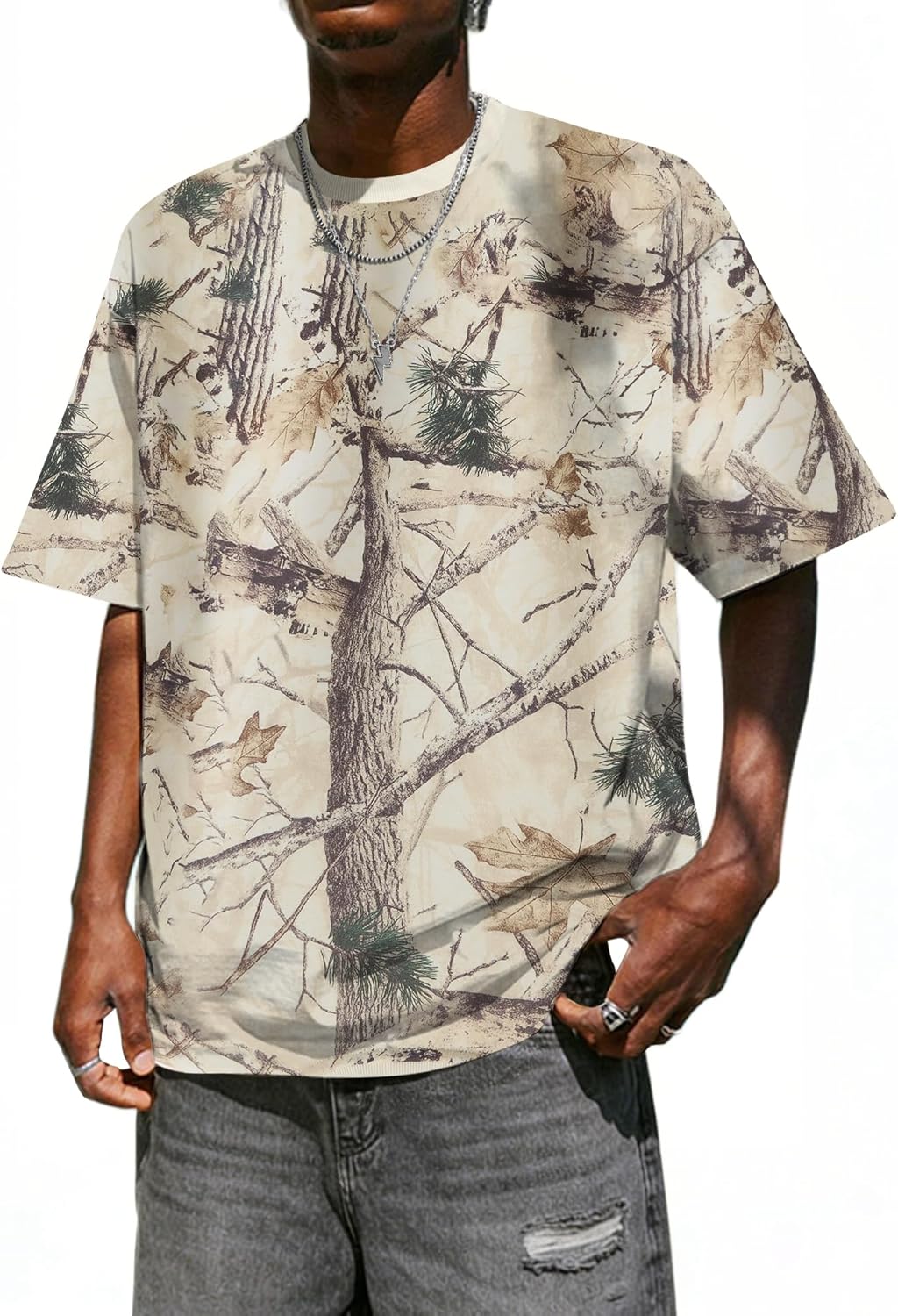 Men's Cotton Graphic Tee - Image 17
