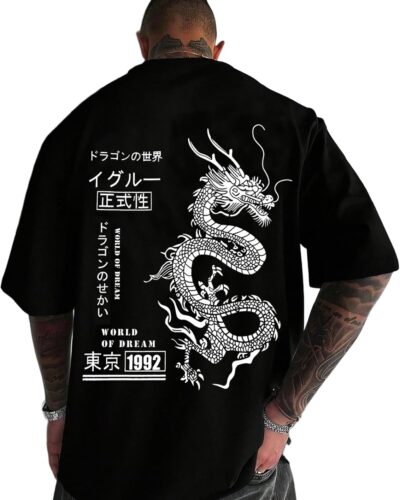 Men's Cotton Graphic Tee - Image 20