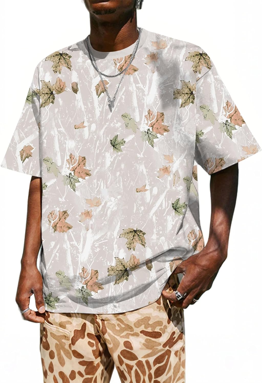 Men's Cotton Graphic Tee - Image 24