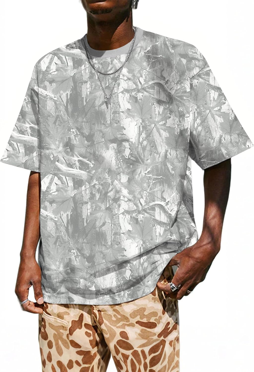 Men's Cotton Graphic Tee - Image 25