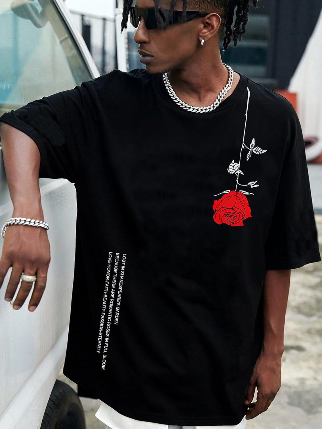 Men's Cotton Graphic Tee - Image 3