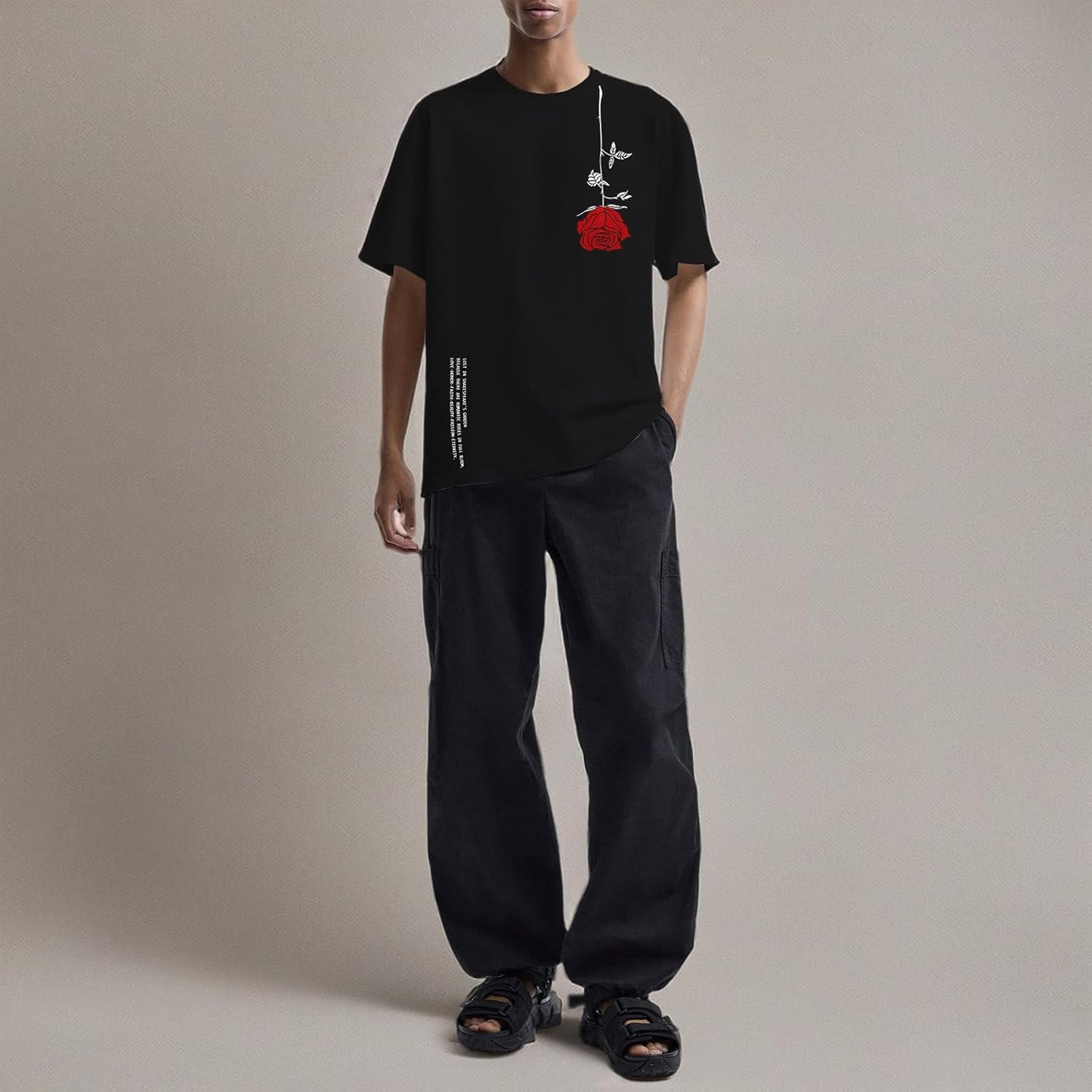 Men's Cotton Graphic Tee - Image 8