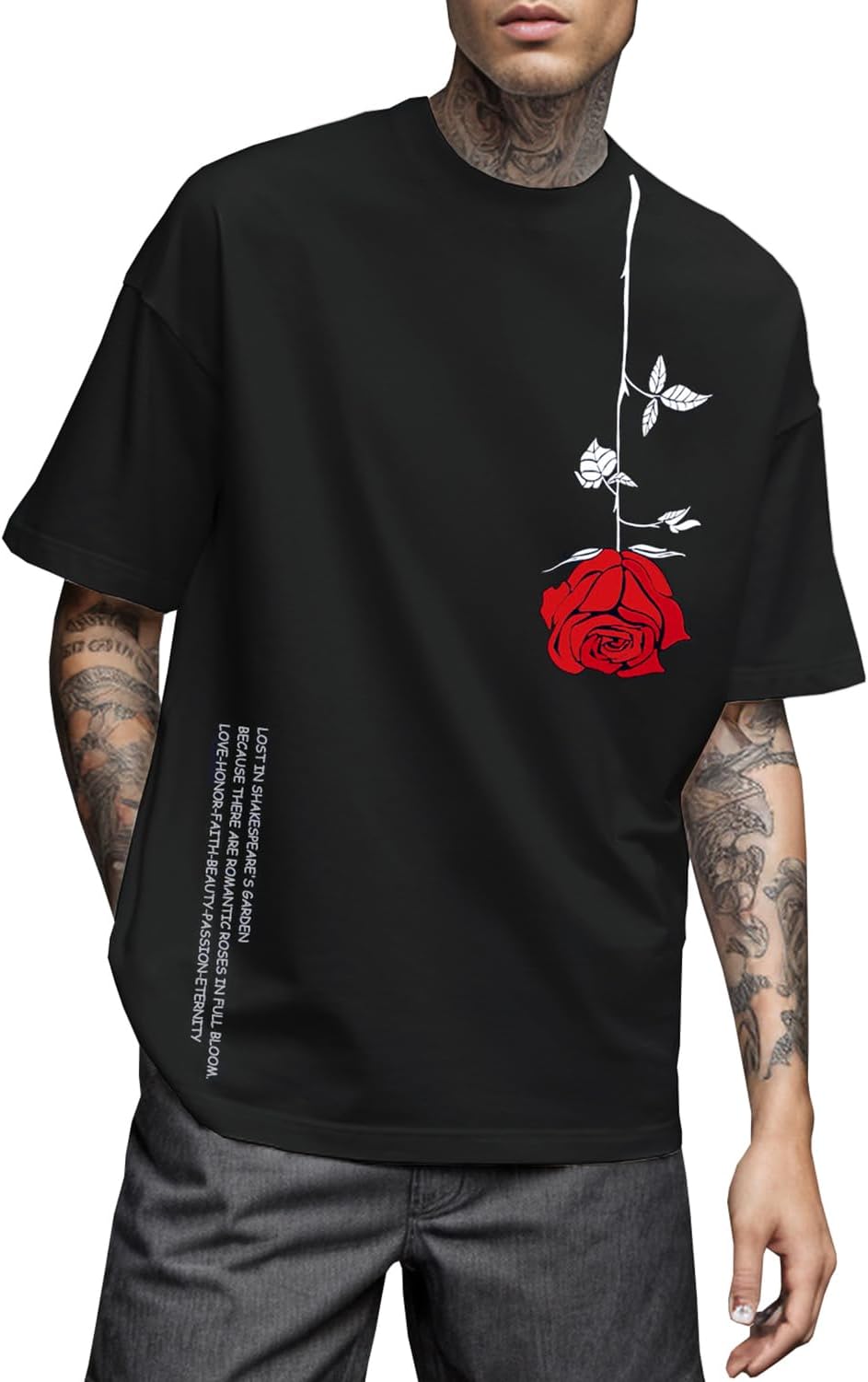 Men's Cotton Graphic Tee