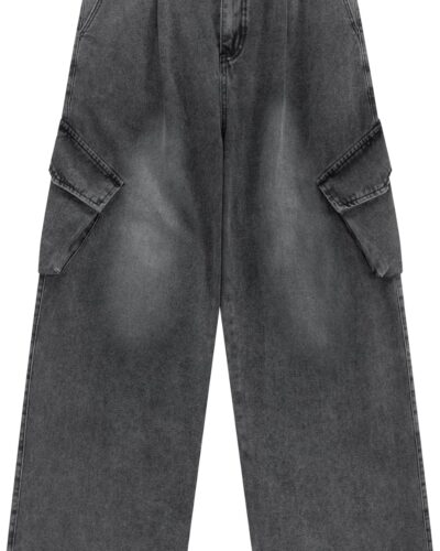 Men's Denim Cargo Pants - Image 3