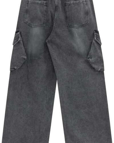 Men's Denim Cargo Pants - Image 6