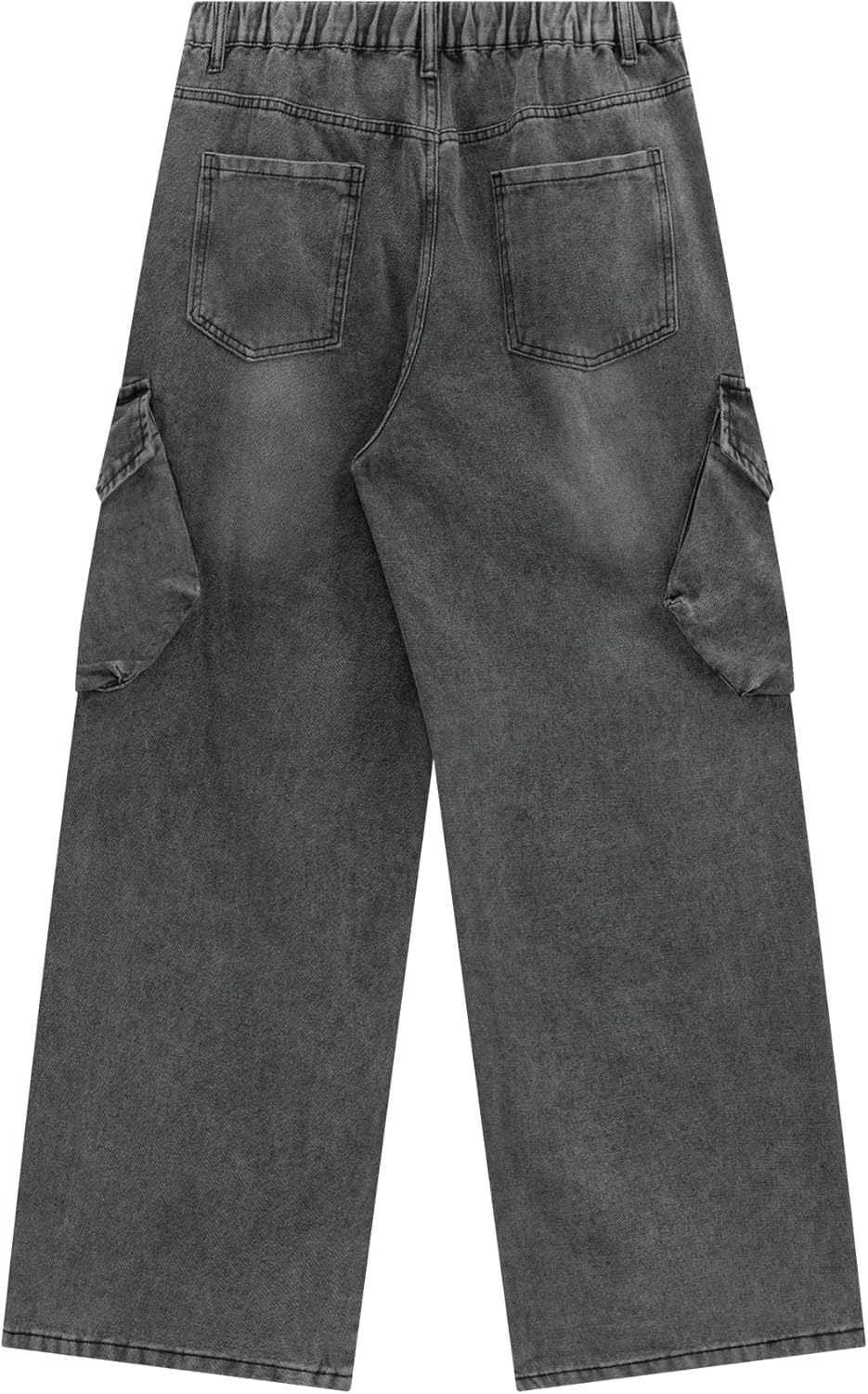Men's Denim Cargo Pants - Image 6