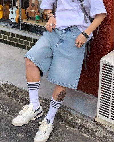 Men's Denim Shorts - Image 2