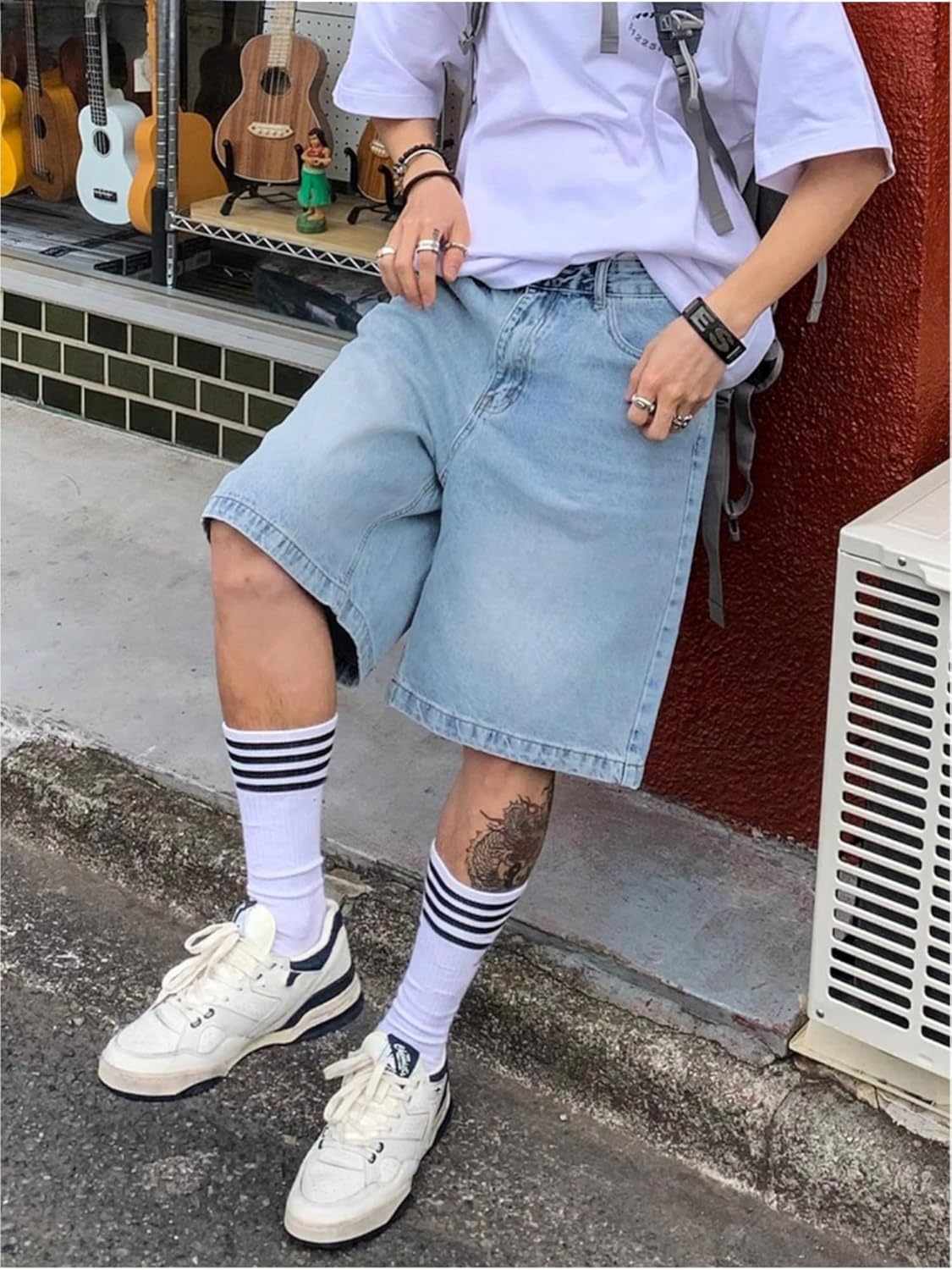 Men's Denim Shorts - Image 2