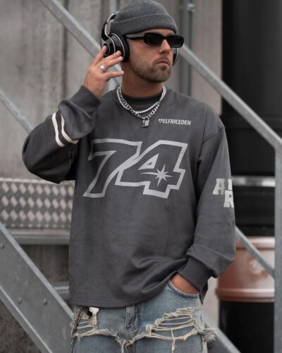 Men's Oversized Sweatshirt - Image 7