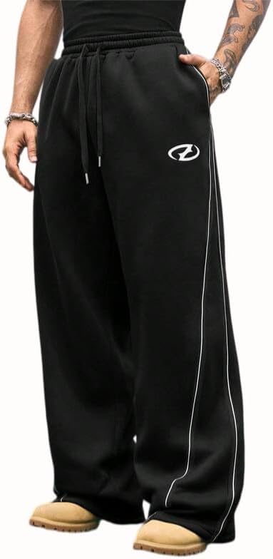 Men's Wide-Leg Sweatpants