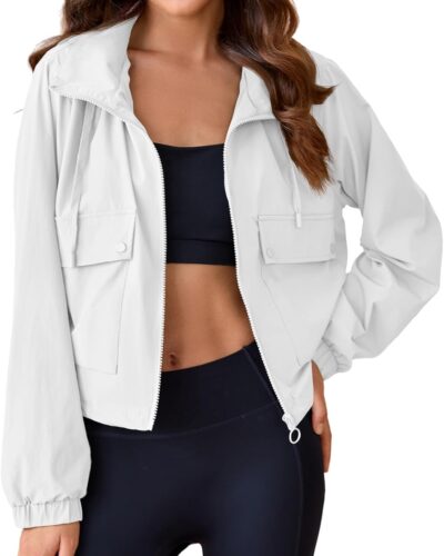 Women's Lightweight Cropped Jacket